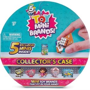 🇺🇸BOGO🆓-Opened/Unused Mini Toy Brand Collector Case with 5 minis.